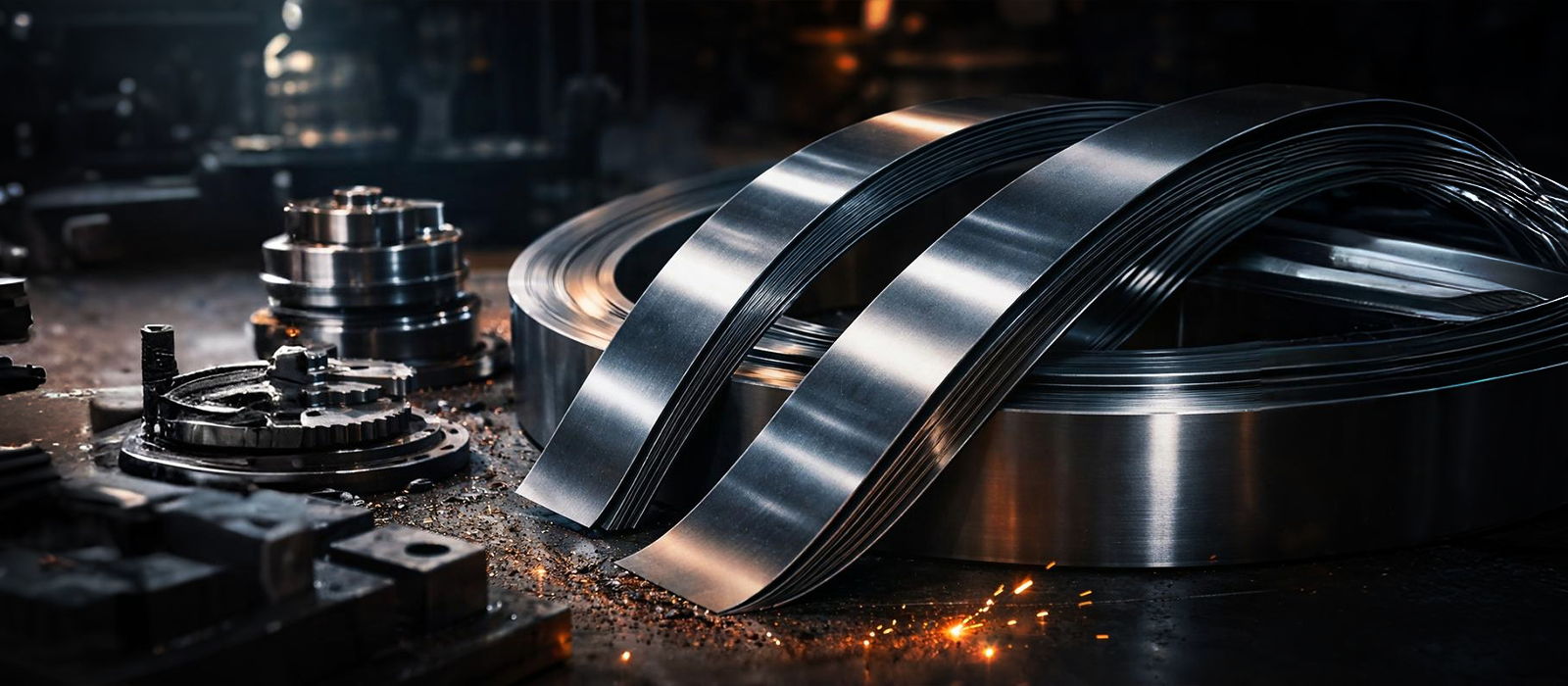 Hardened & Tempered Steel Strips